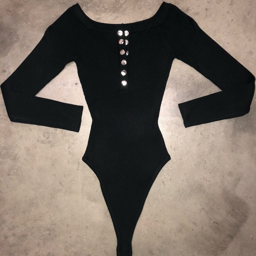 Forever 21 Black Bodysuit